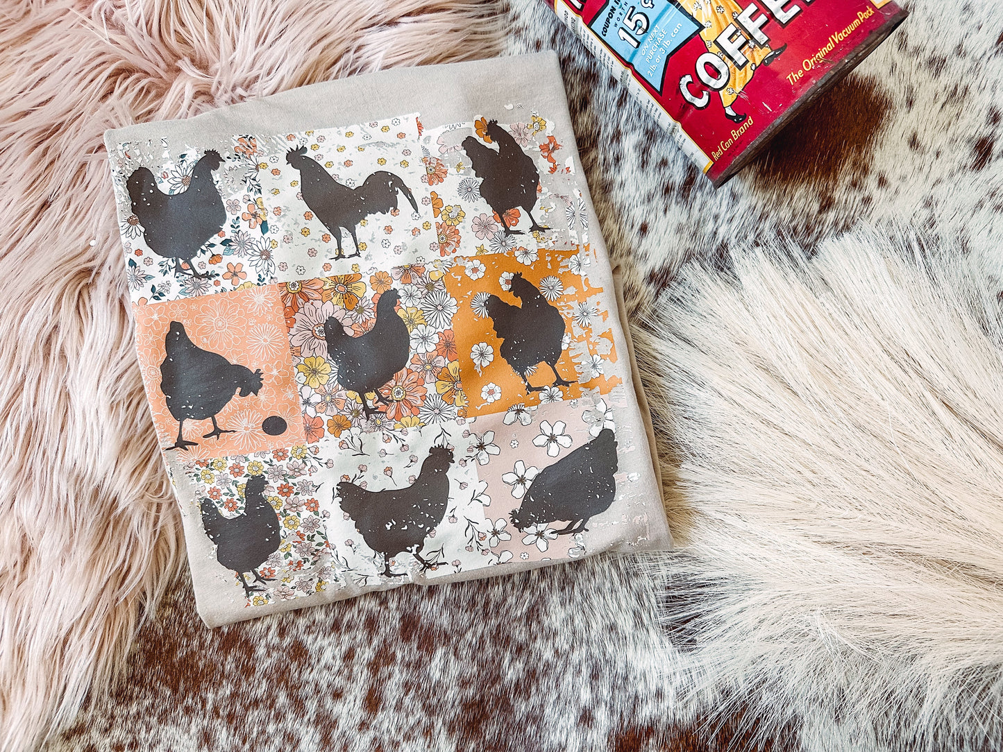 Chicken Square - Graphic Top