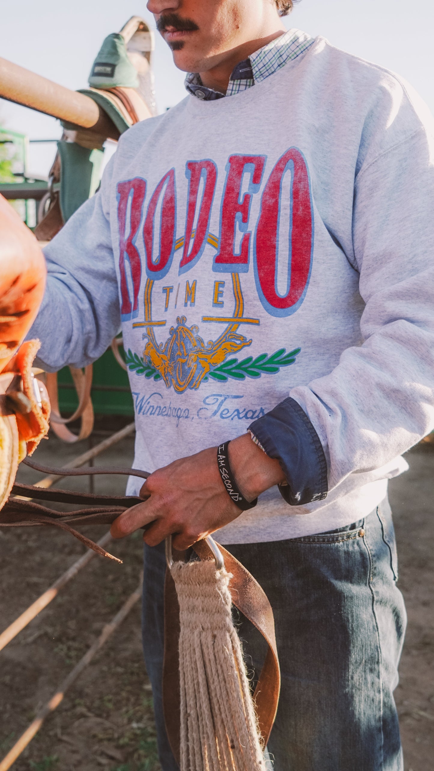 Rodeo Time Ol' Money Crewneck