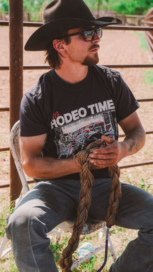 Rodeo Time Markout Black T