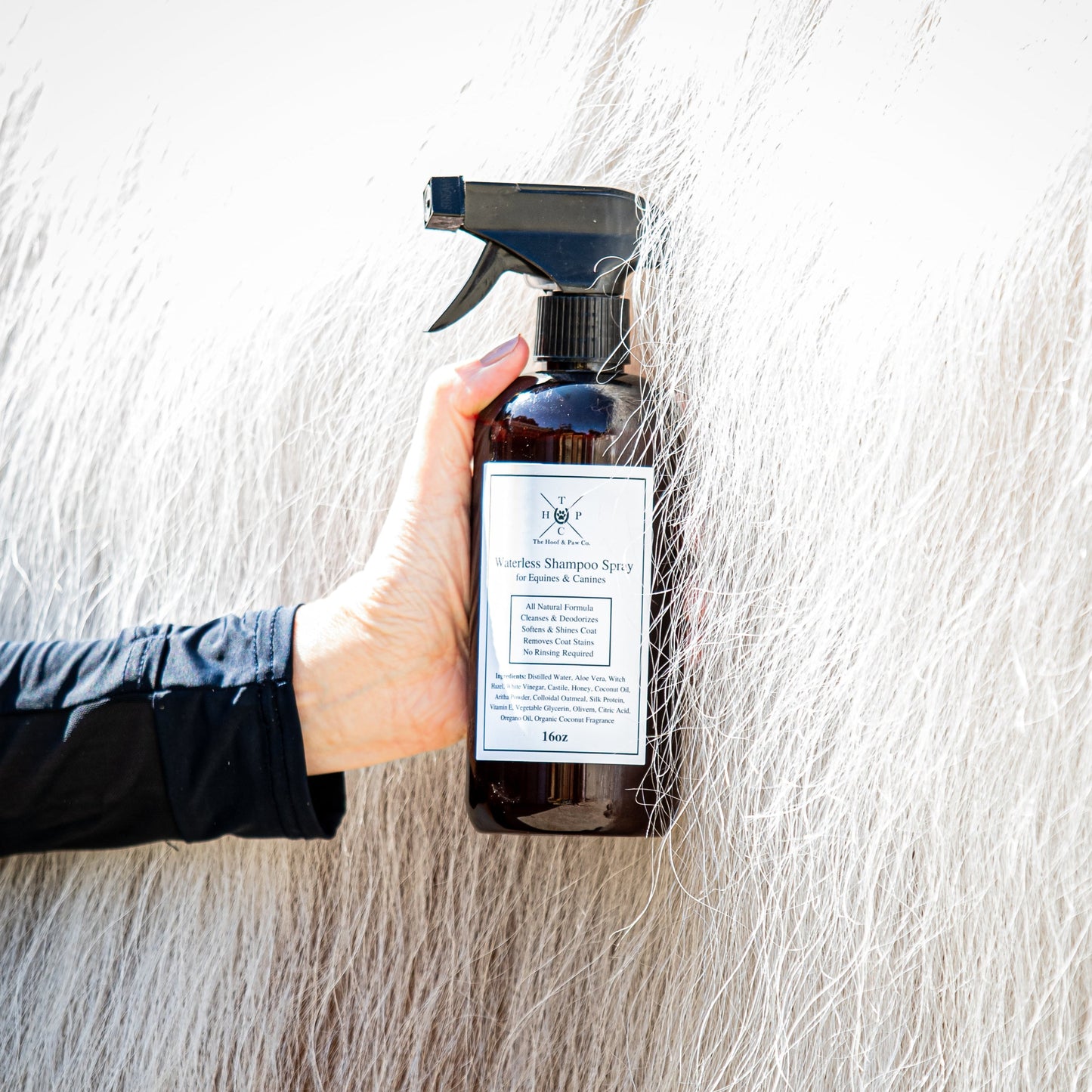 Waterless Shampoo Spray for Dogs & Horses - 16oz