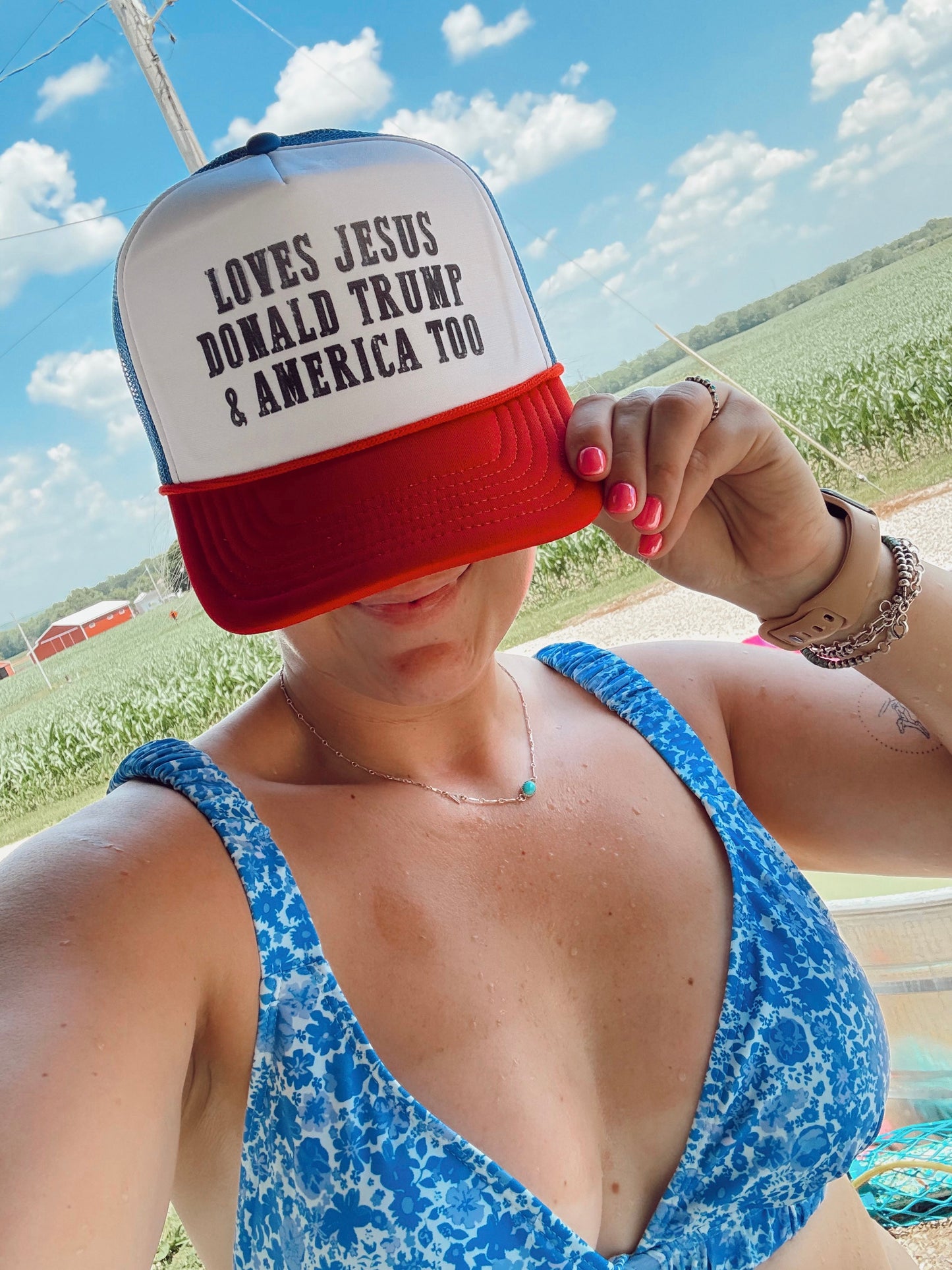 DONALD TRUMP *RWB* CAP