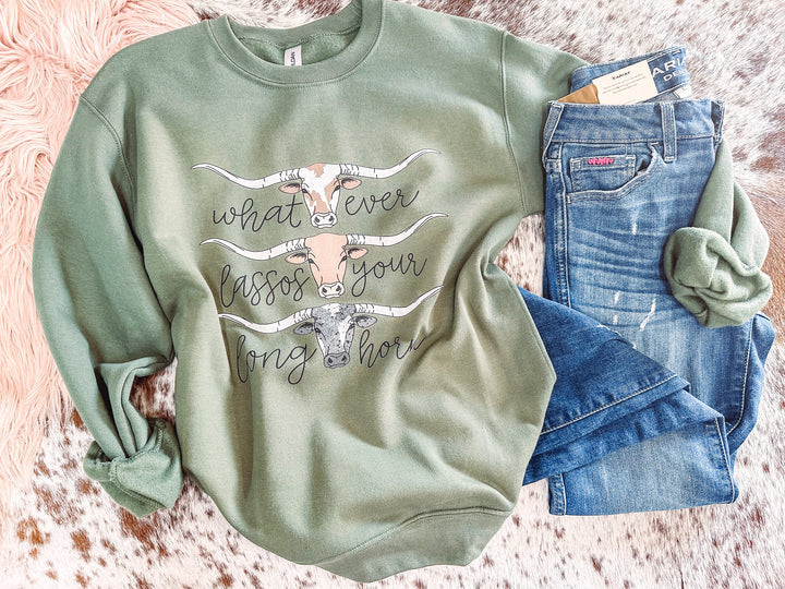 Whatever Lassos - Graphic Top