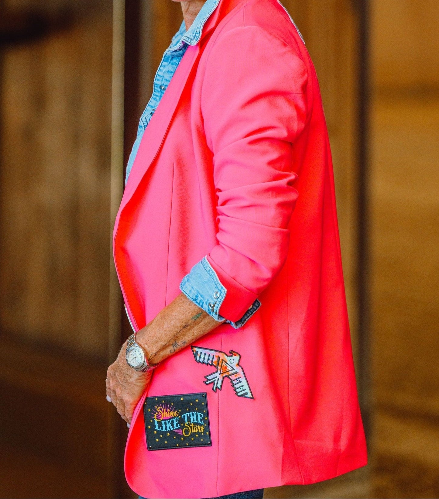 One Pretty in Pink Cowgirl Blazer