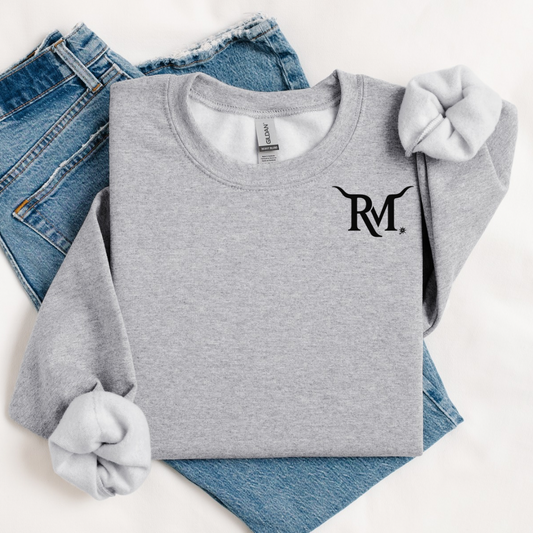 Rowdy M's Logo Crewneck