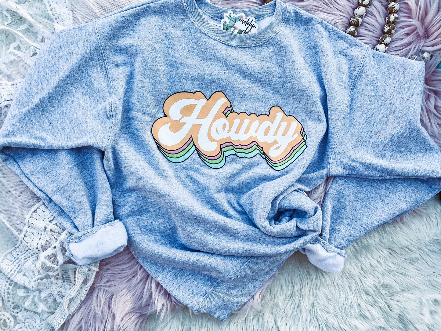 Retro Howdy - Graphic Top