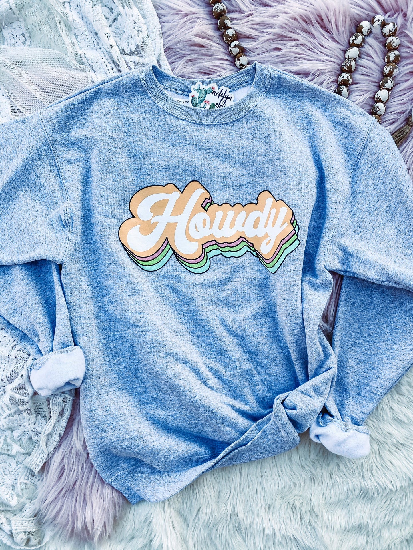 Retro Howdy - Graphic Top