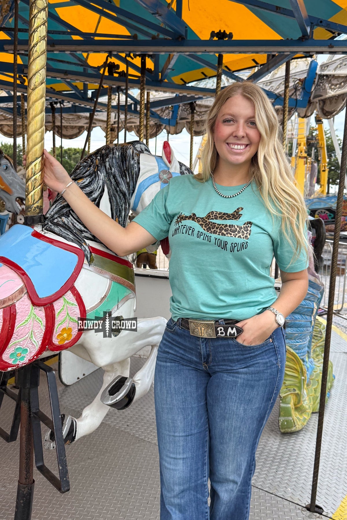 DS Spins Your Spurs Tee
