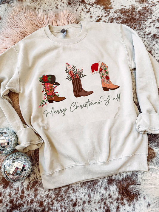 Christmas Boot - Graphic Top