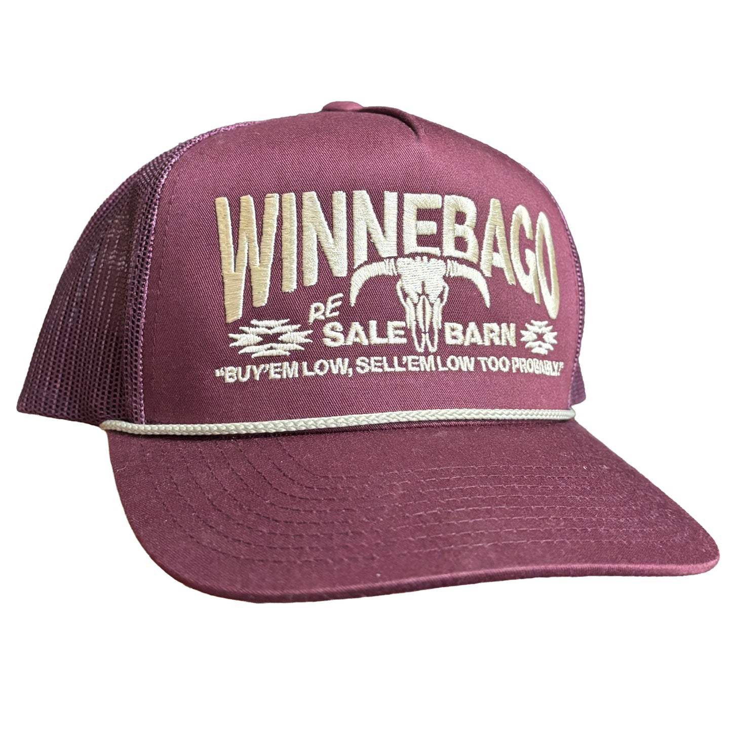 Maroon Winnebago Sale Barn Cap