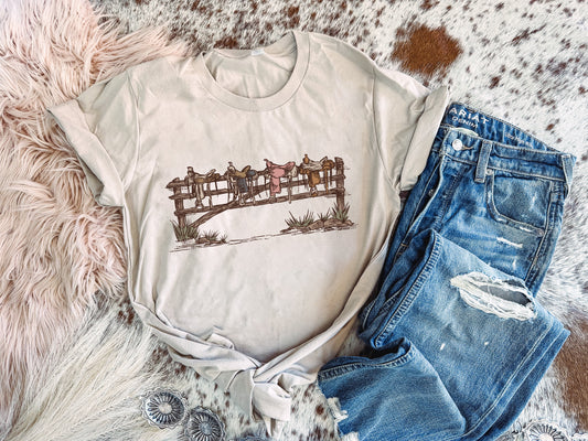 Saddle Up - Graphic Top