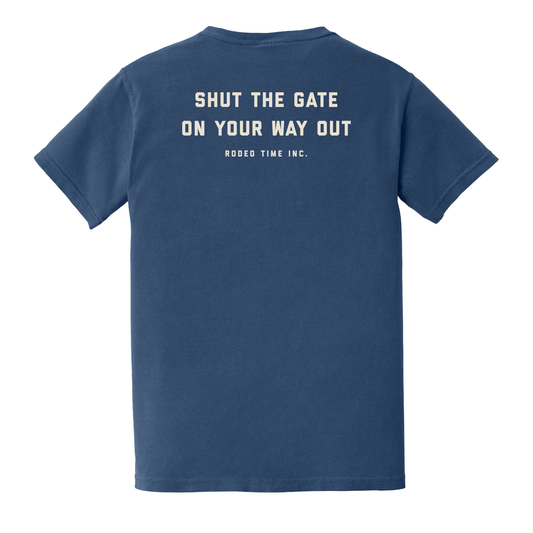 Rodeo Time Leaner Pocket T