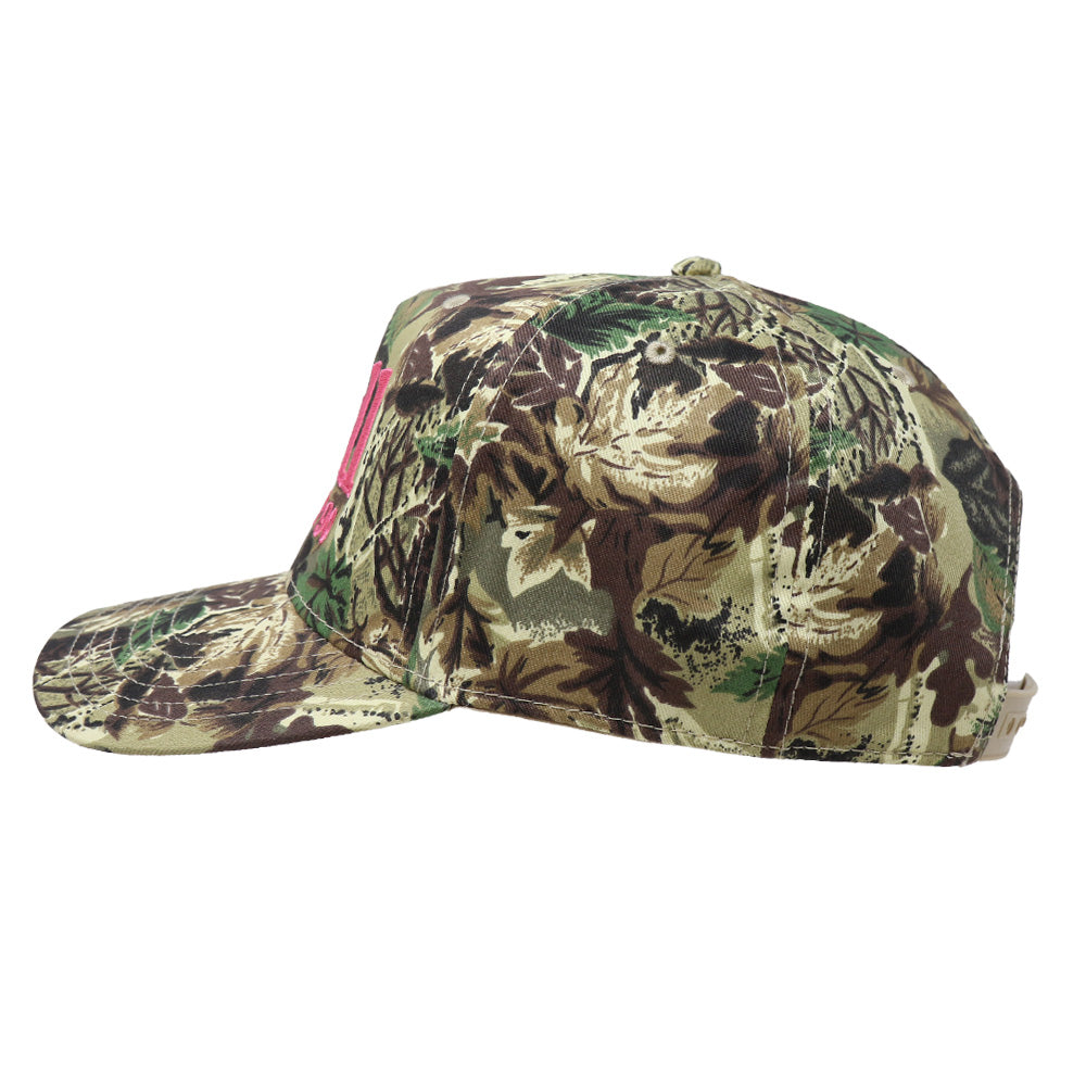 Pink Bull Bud Outdoorsman Cap