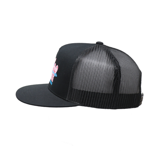 Rodeo Time Neon Black Cap