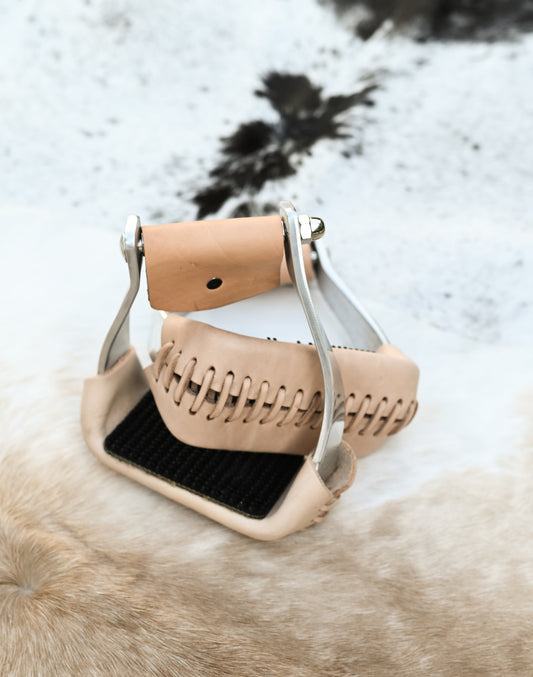 AJ Tack Twisted Slant Stirrup