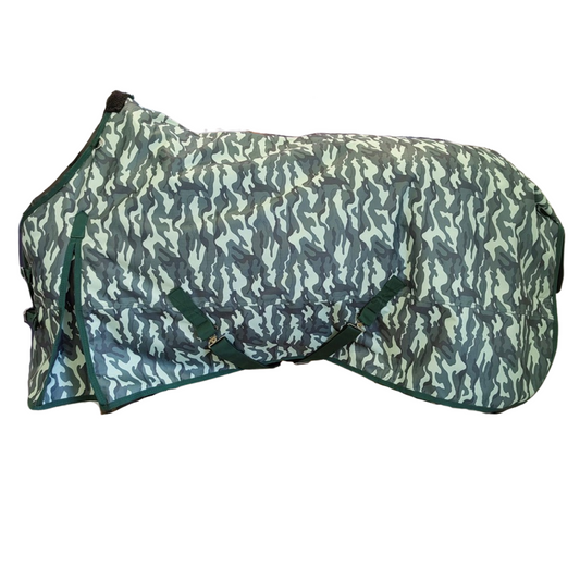 AJ Tack 1200D Waterproof Turnout Horse Blanket 400g - Camouflage