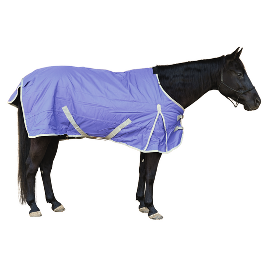 AJ Tack 1200D Horse Turnout Blanket with Storage Bag - Purple