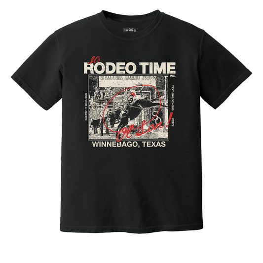 Rodeo Time Markout Black T