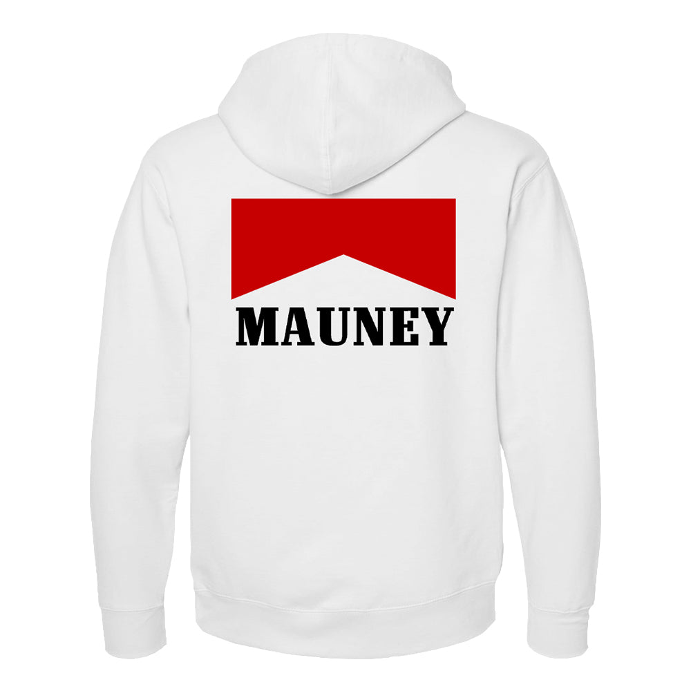White Mauney Classic Hoodie