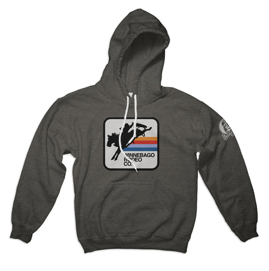 Charcoal Bronc Hoodie