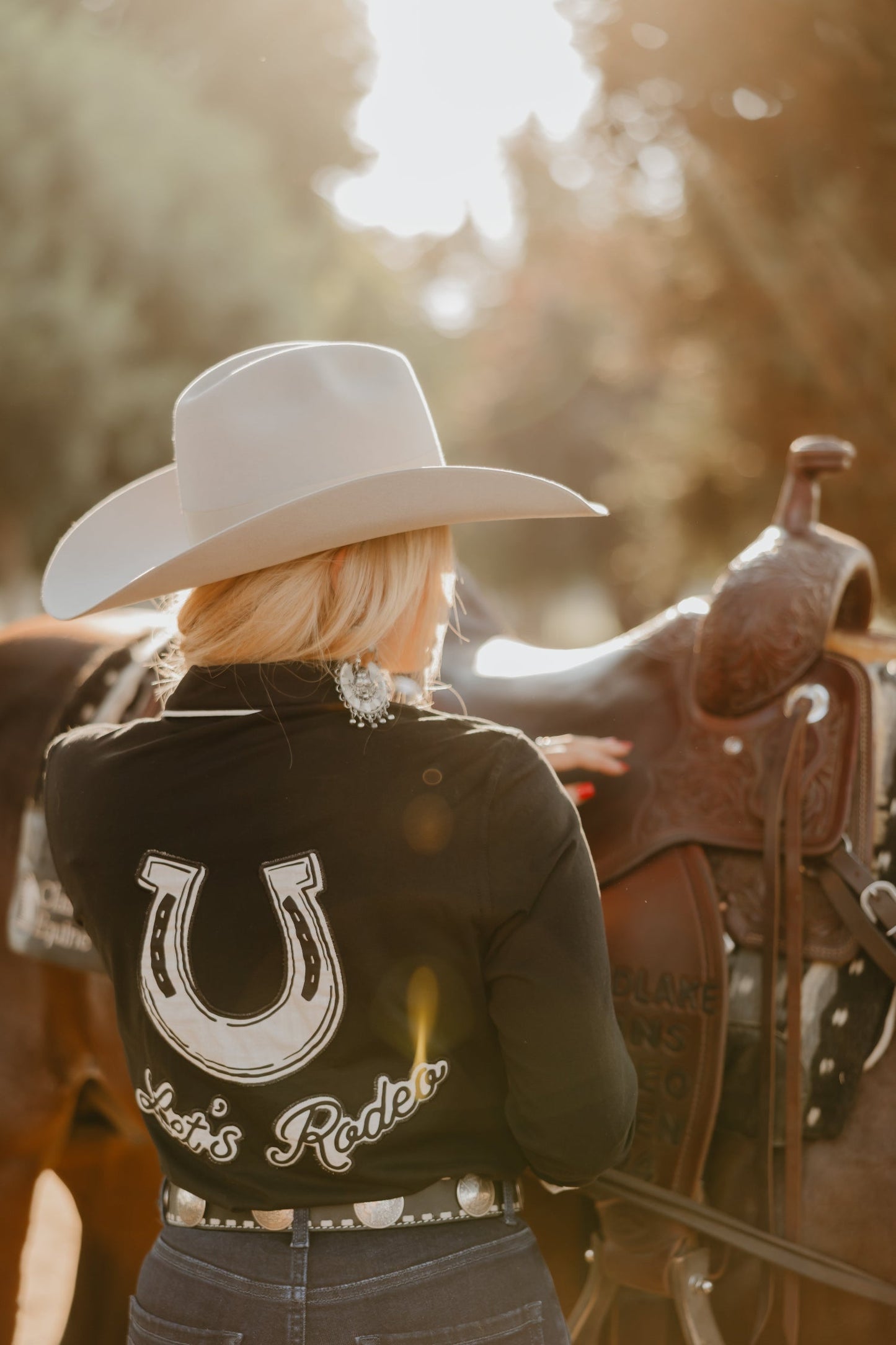 Let's Rodeo Button Up