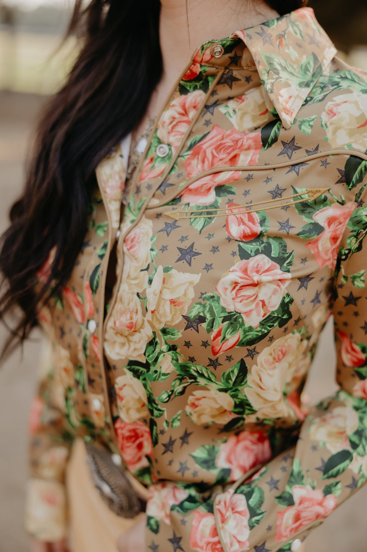 Wildflower Wishes Button Up