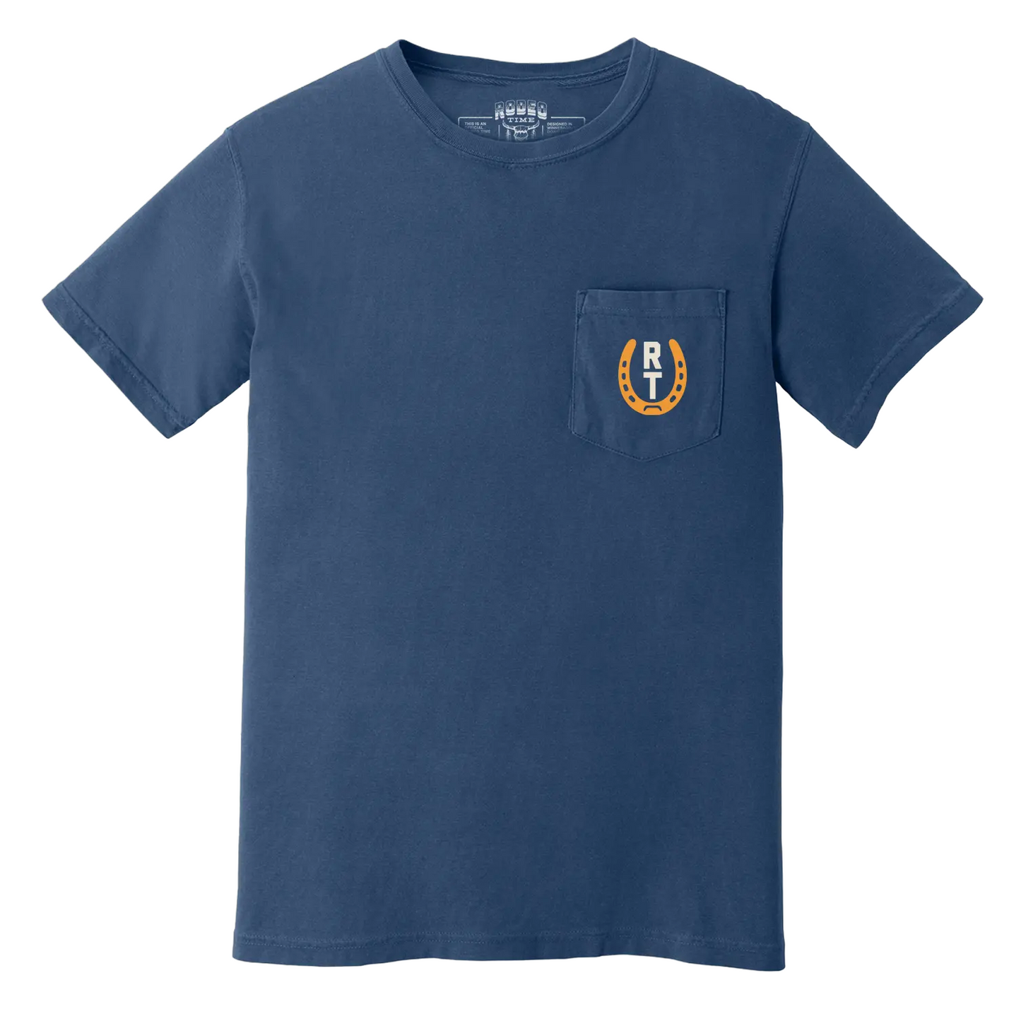 Rodeo Time Leaner Pocket T