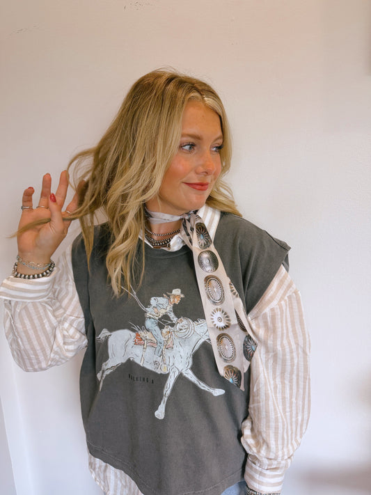 THE COWBOY MUSCLE TANK