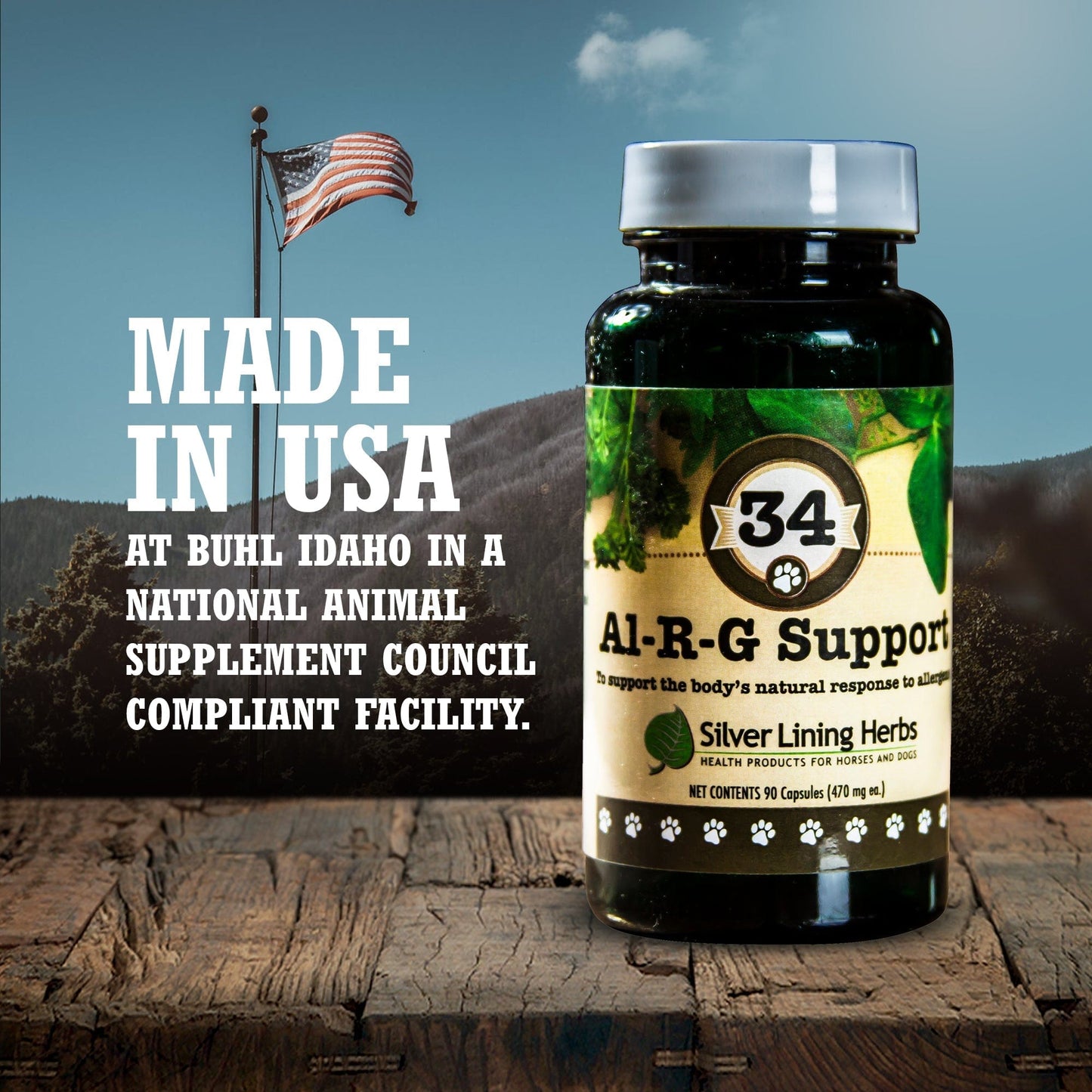 Al-R-G Support for Canines