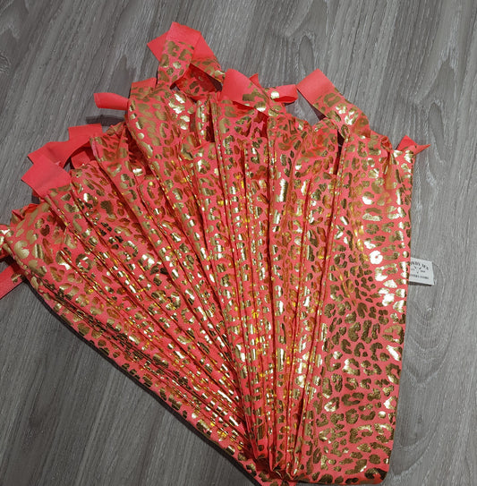 Coral Loud Leopard Tailbag image 1