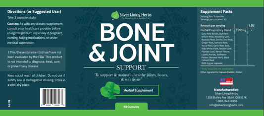 Herbal Bone & Joint Support For Humans
