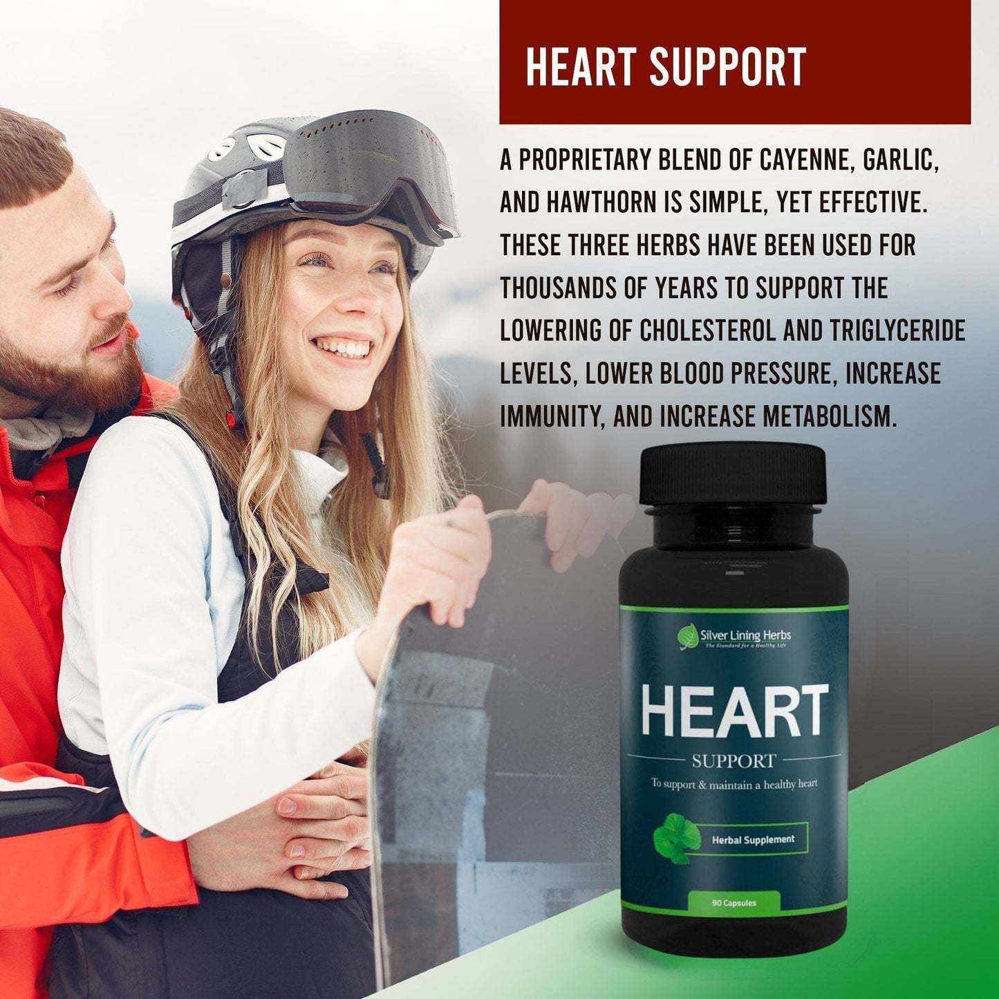 Herbal Heart Support For Humans