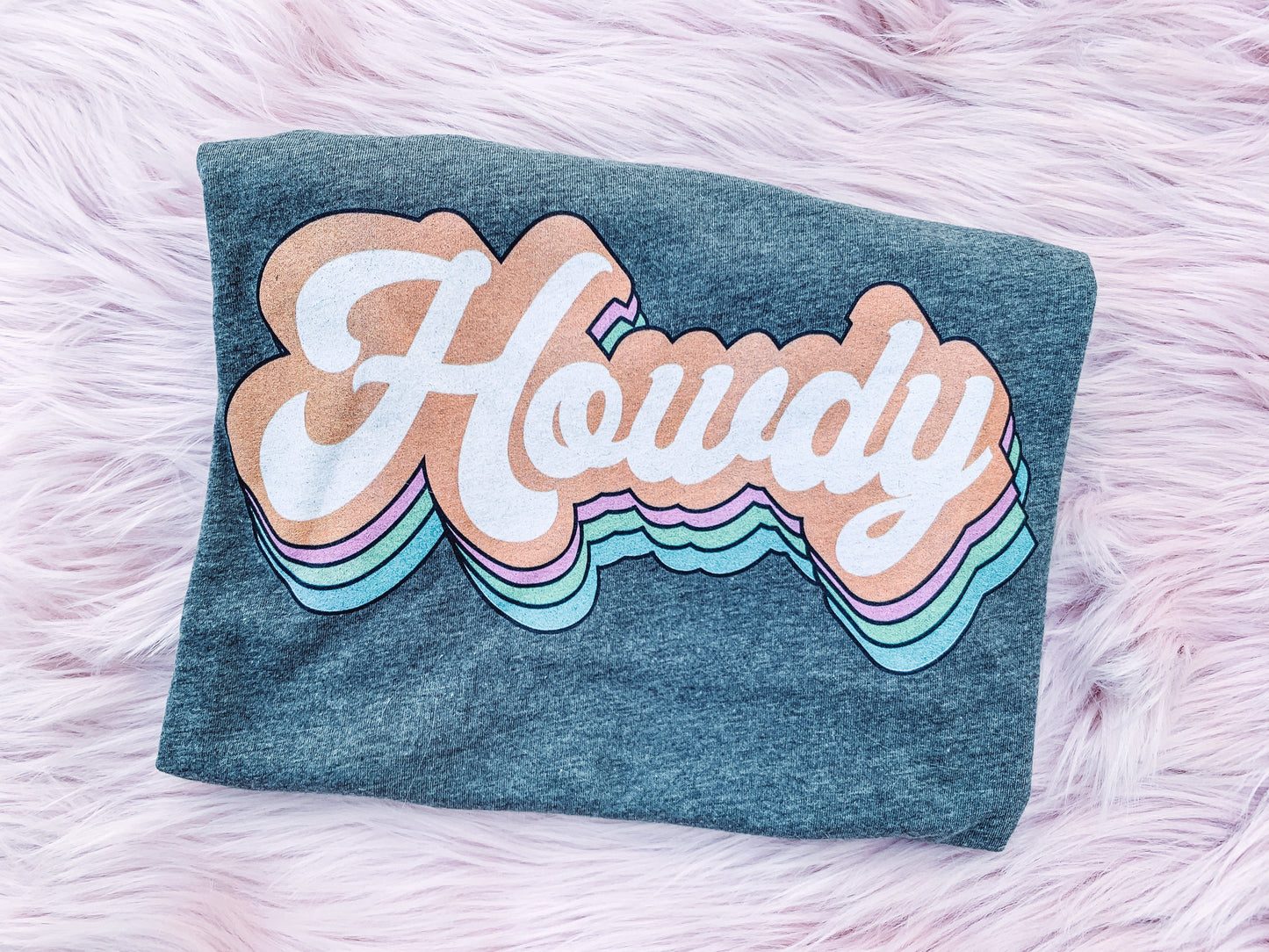 Retro Howdy - Graphic Top