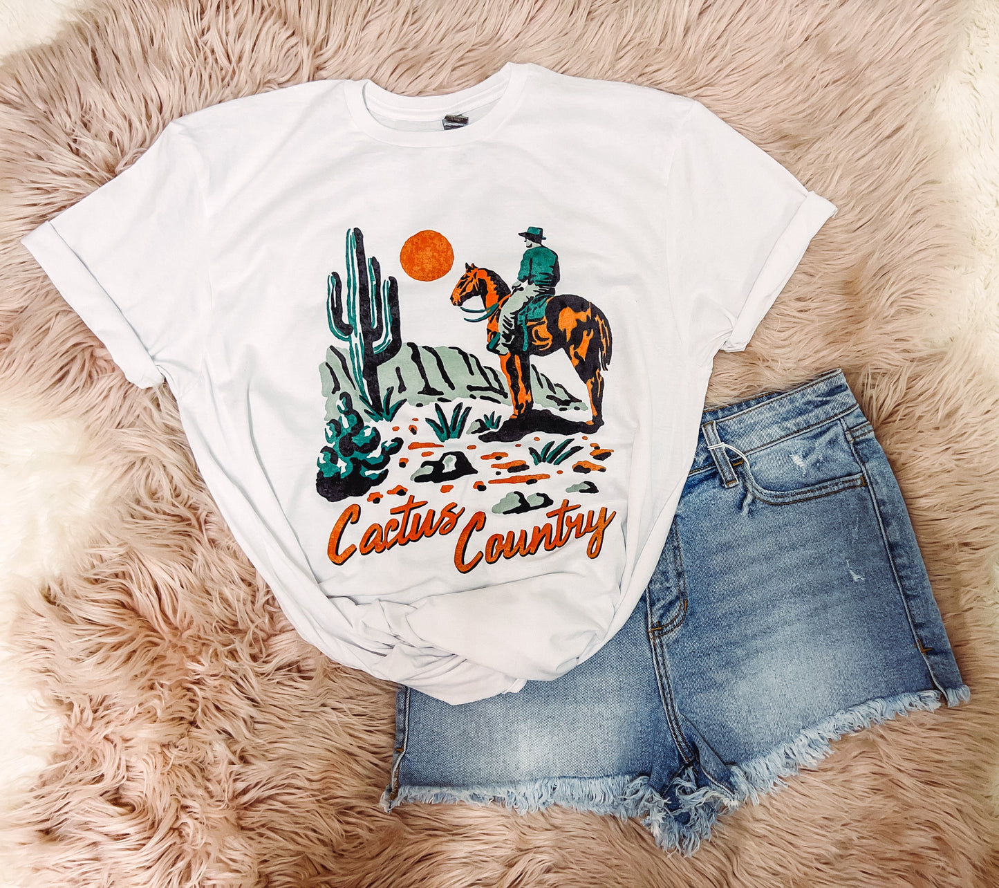 Cactus Country - Graphic Top