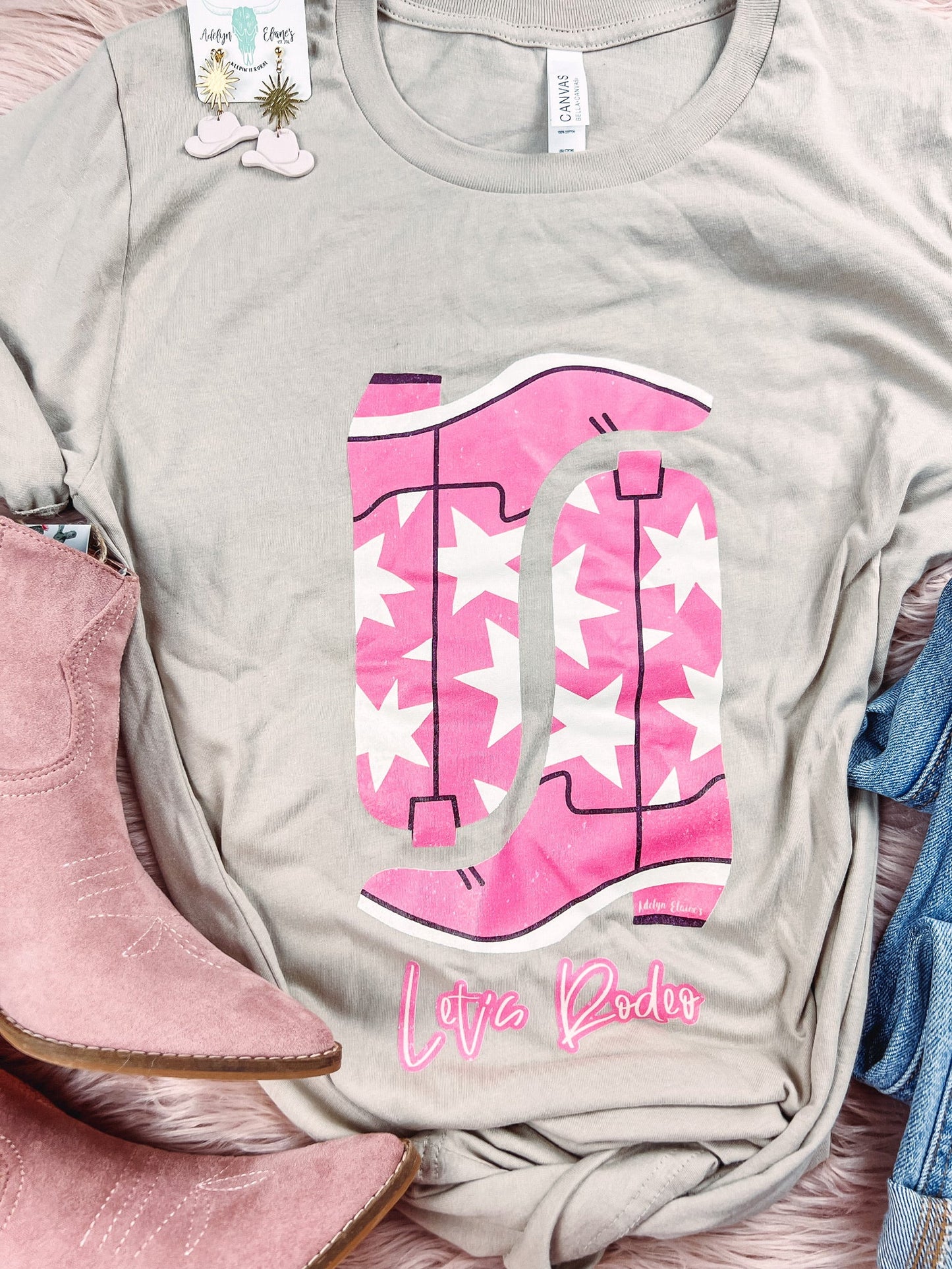 Let's Rodeo - Graphic Top