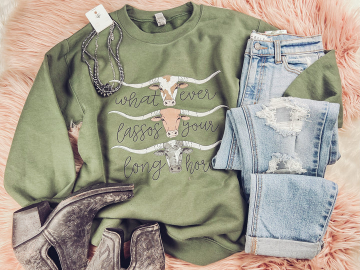 Whatever Lassos - Graphic Top