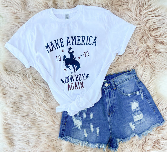 Make America Cowboy Again - Graphic Top