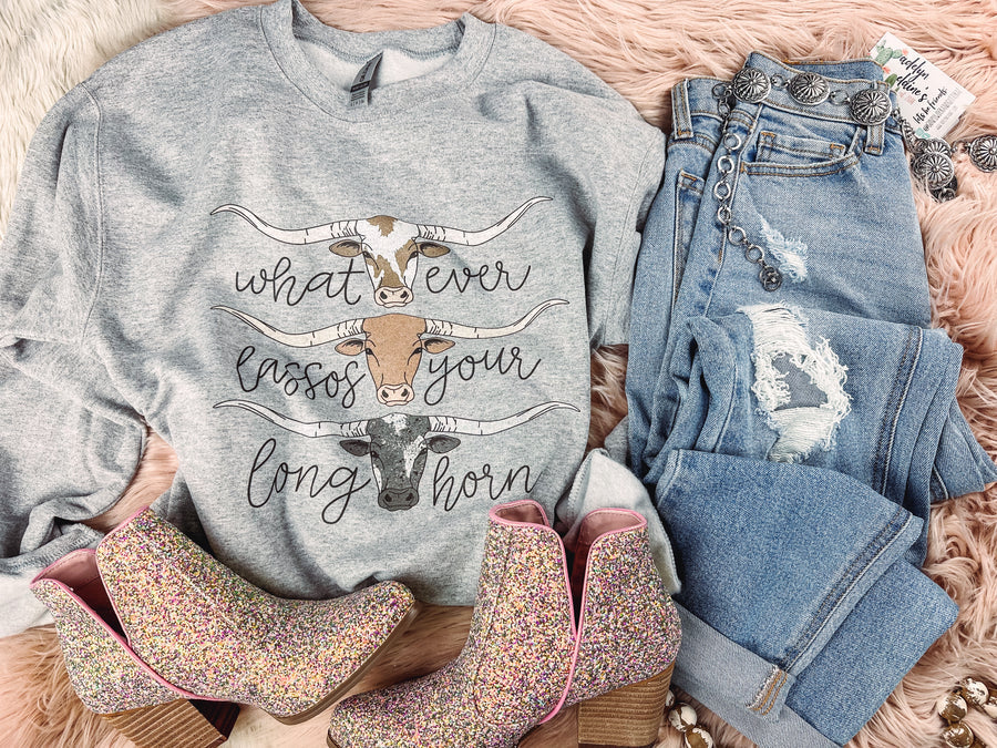 Whatever Lassos - Graphic Top