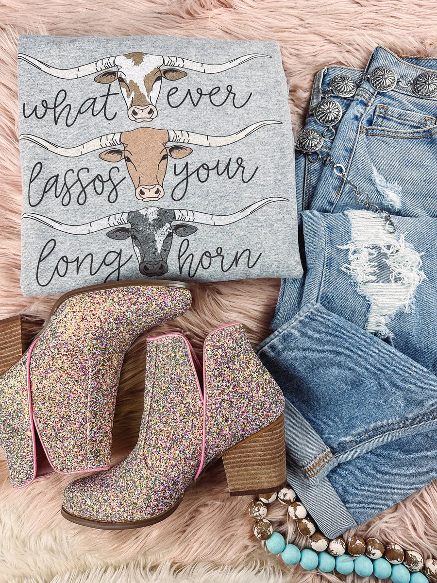 Whatever Lassos - Graphic Top