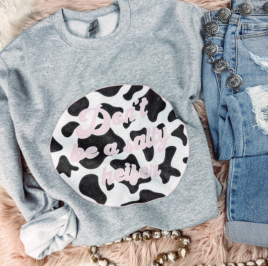 Don’t Be A Salty Heifer - Graphic Top