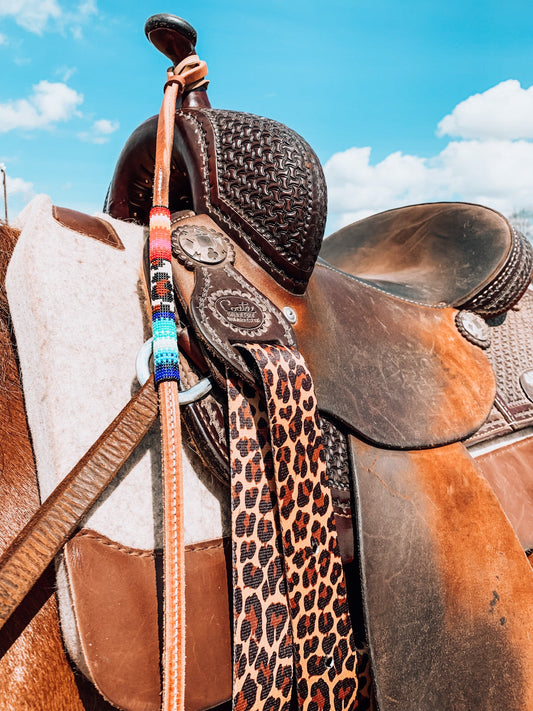 Leopard Cinch Strap Set