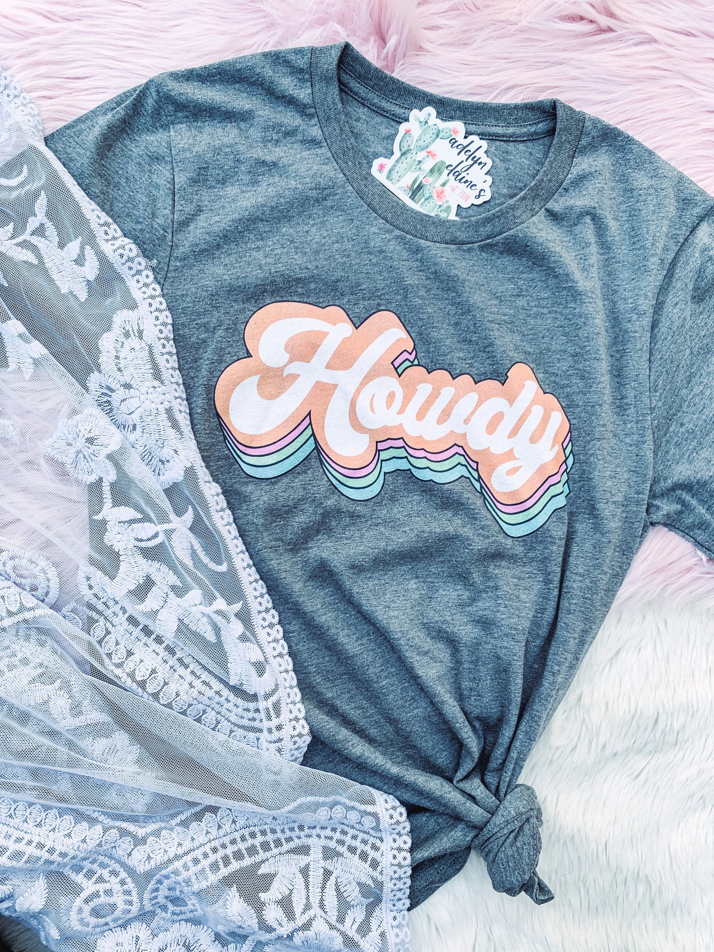 Retro Howdy - Graphic Top
