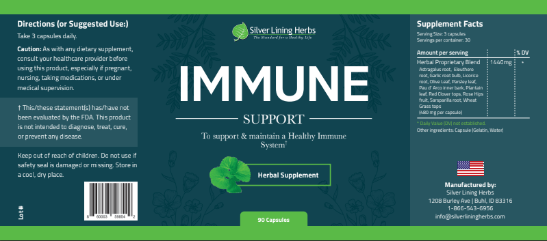 Immune Health Herbs For Humans