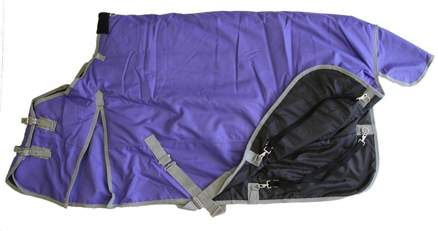 AJ Tack 1200D Waterproof Turnout Horse Blanket 400g - Purple