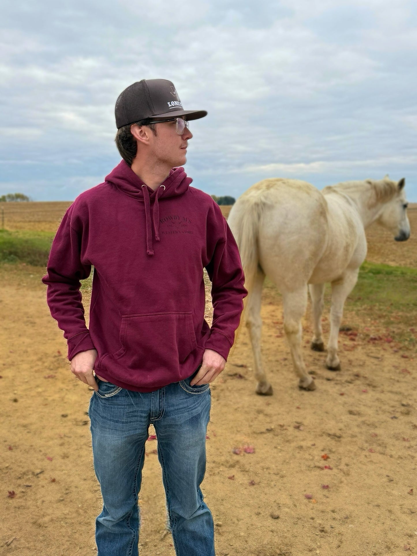 Rowdy M's Logo Hoodie